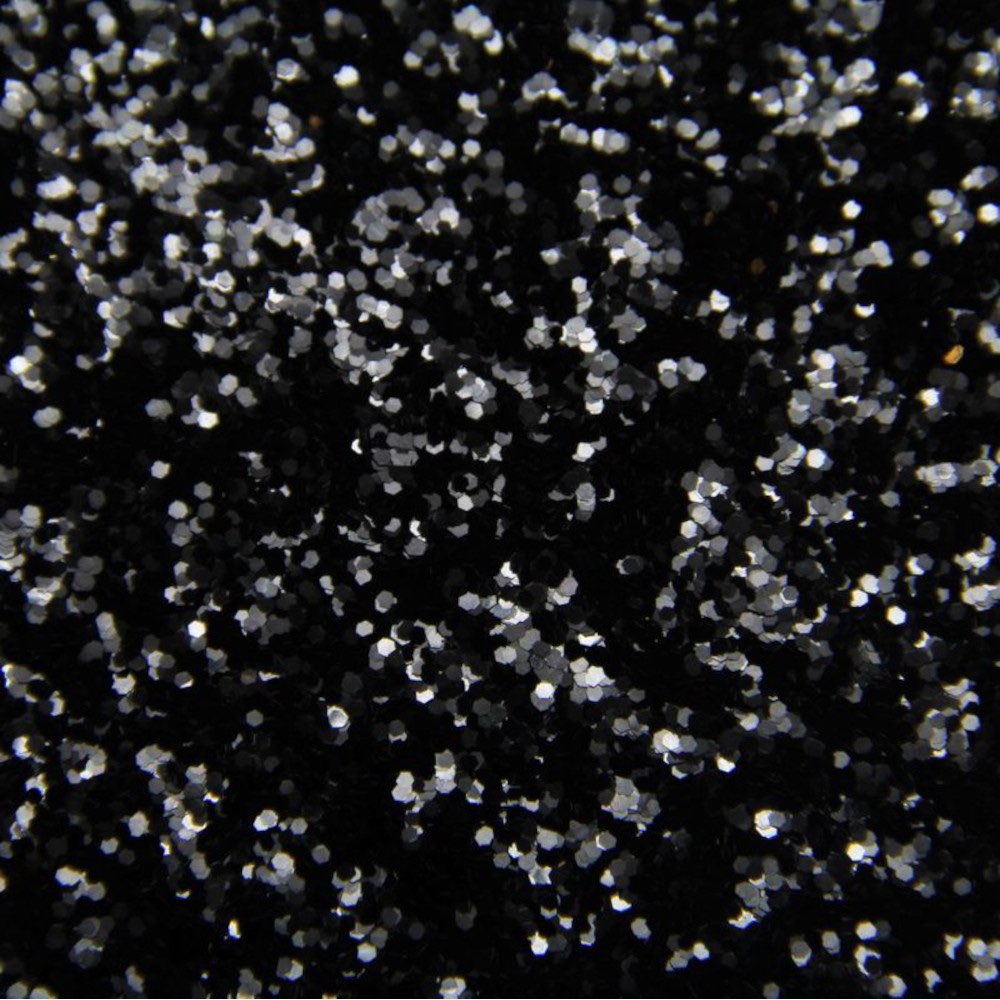 Bright Baits High Quality Heat Resistant Glitter Black Colour 75ml