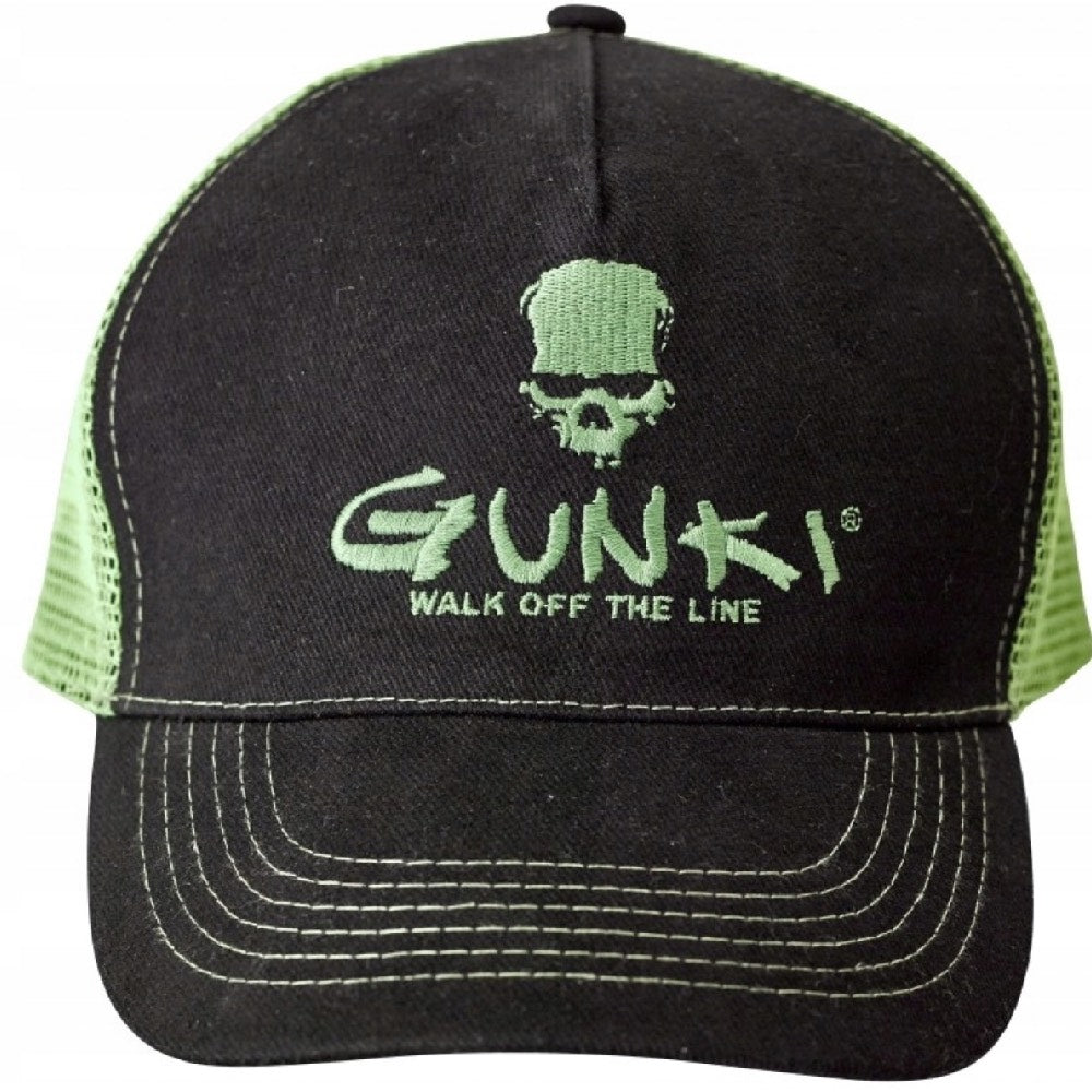 Gunki Casquette Trucker Cap Team Green Mesh detail 3