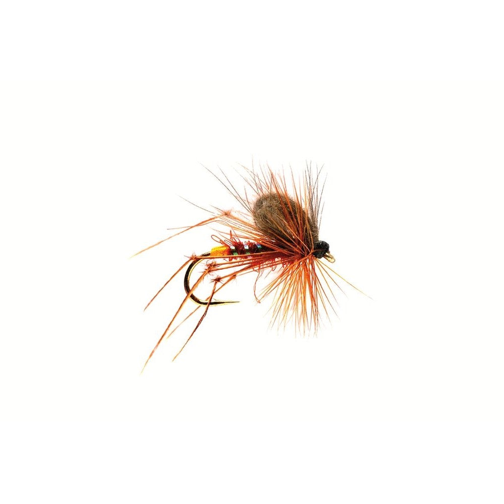 Fulling Mill CDC Hopper Fiery Brown Dry Fly