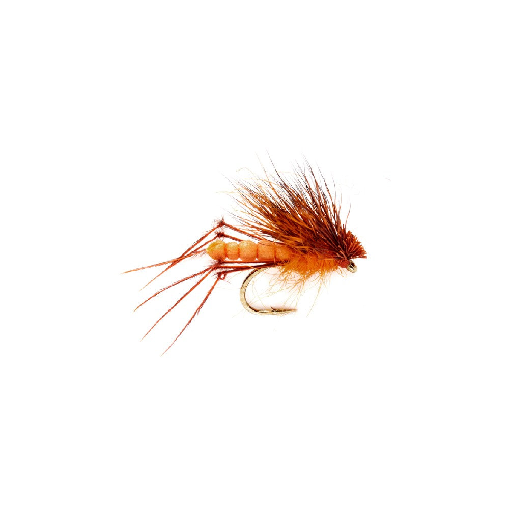 Fulling Mill McPhail Detached Body Hopper Orange Dry Fly