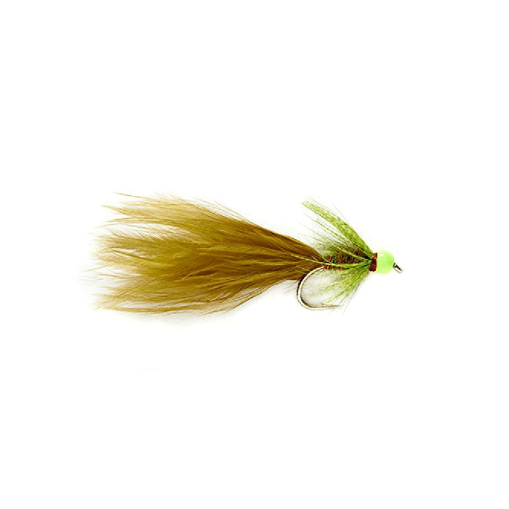Fulling Mill Green Hot Head Damsel Nymph Fly