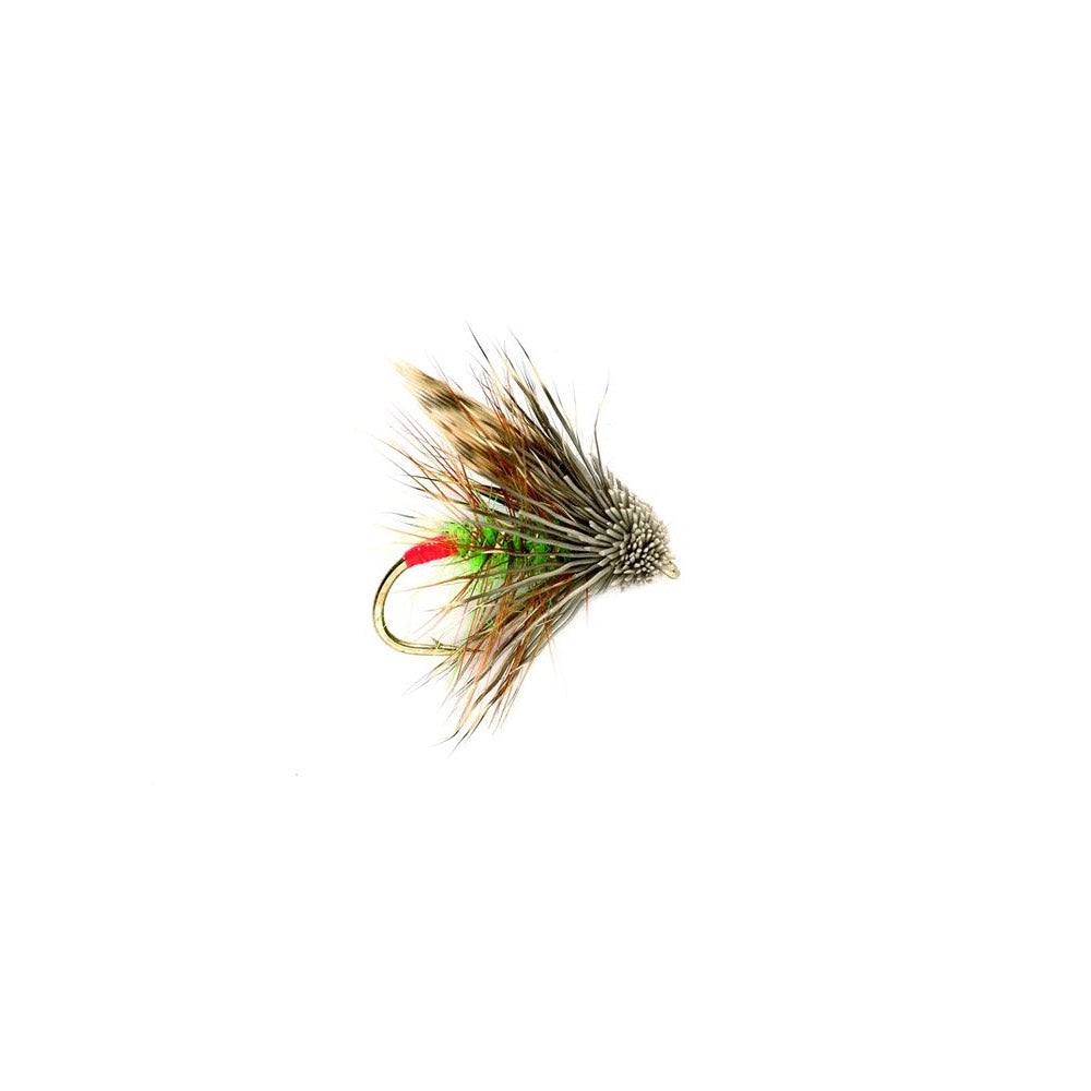 Fulling Mill Muddler Mini Red Arsed Green Peter Streamer Fly