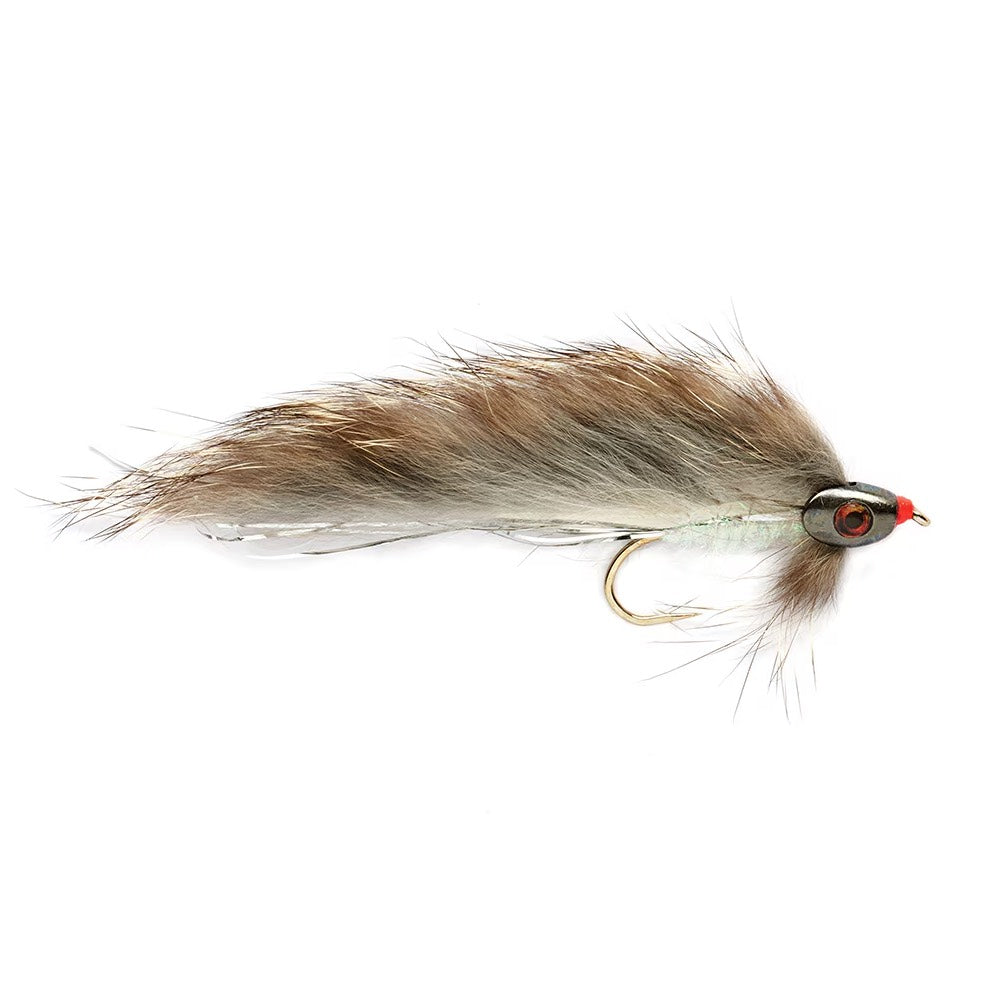 Fulling Mill Natural Zonker Skullhead Streamer Fly