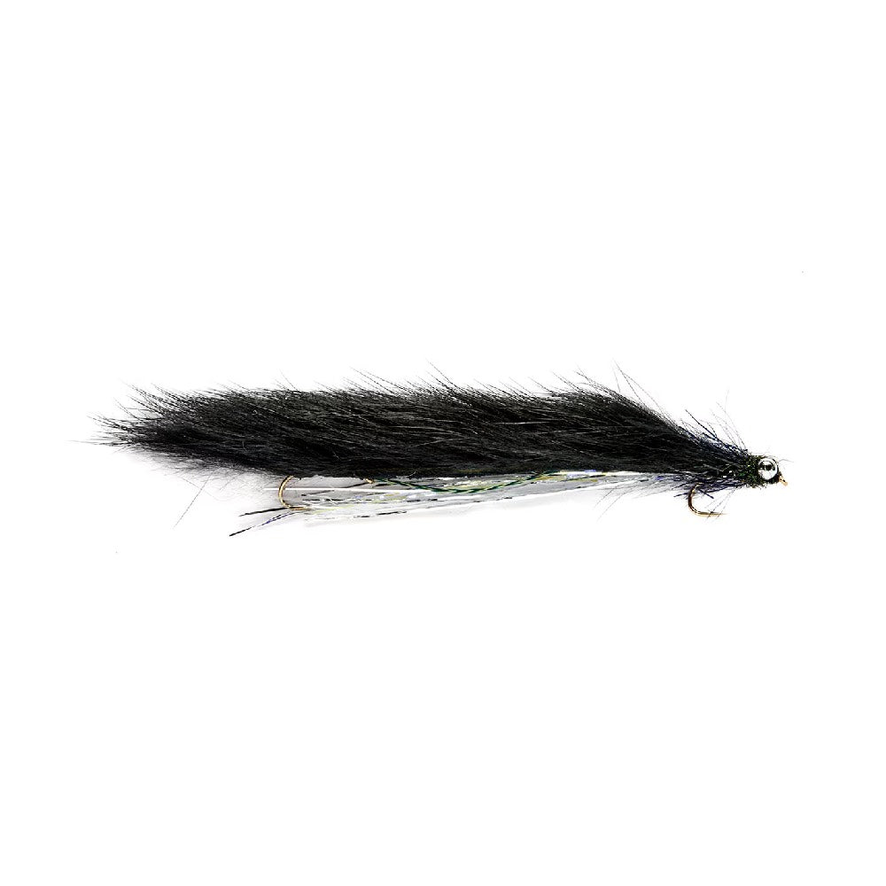 Fulling Mill Rob's Black & Silver Snake Streamer Fly