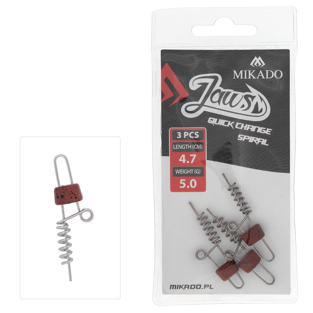 Mikado Screw Jaws Quick Change Spiral 5g 4.7cm