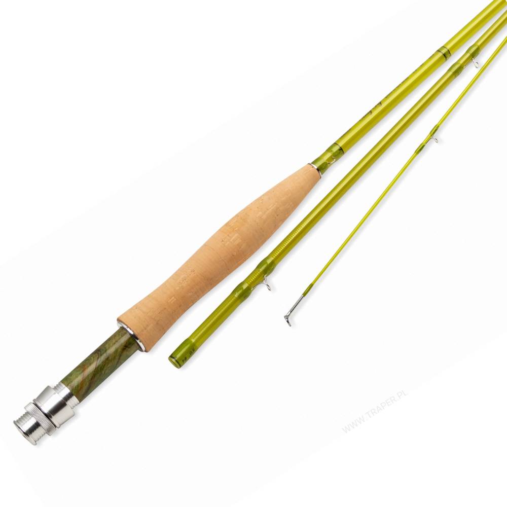 TRAPER May Fly Glass Fly Fishing Rod 8'0 #4 weight