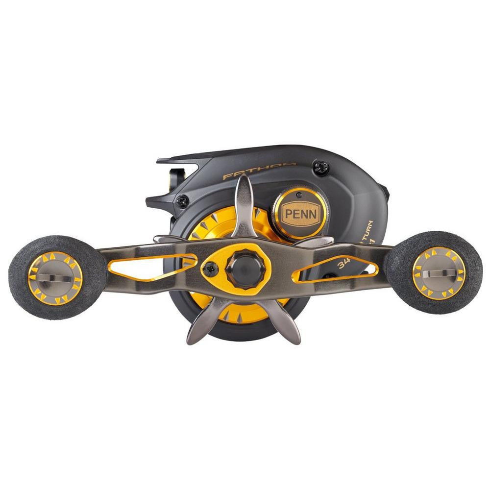 Penn Fathom Low Profile Baitcaster Reel LH detail 2