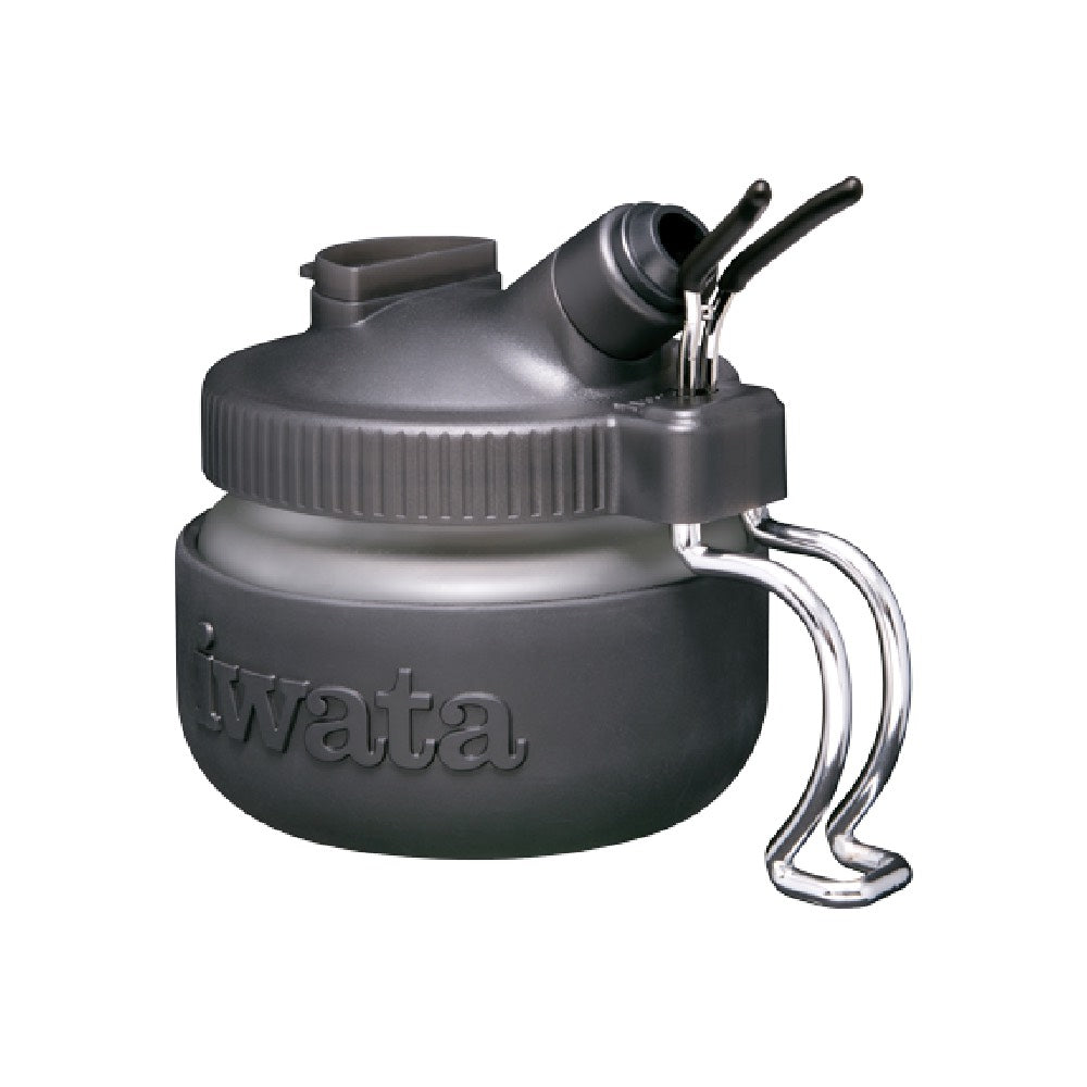 Iwata Spray Out Cleaning Pot With Airbrush Hanger