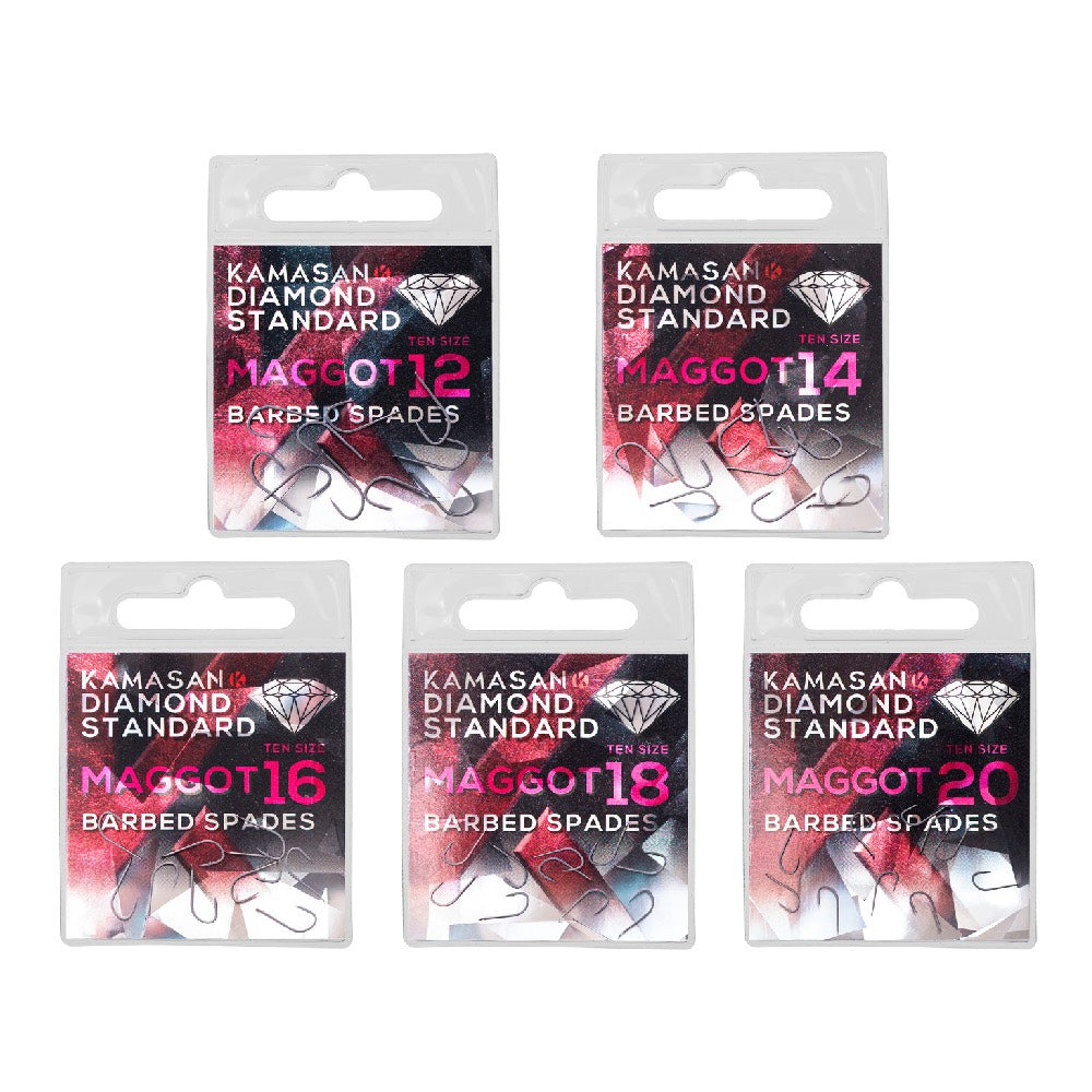 Kamasan Diamond Standard Maggot Hooks