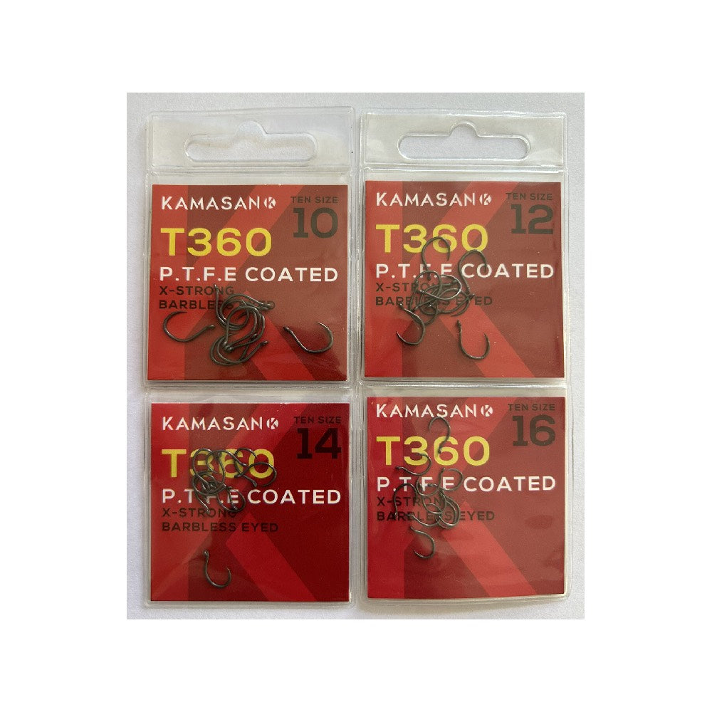 Kamasan T360 P.T.F.E Coated Hooks