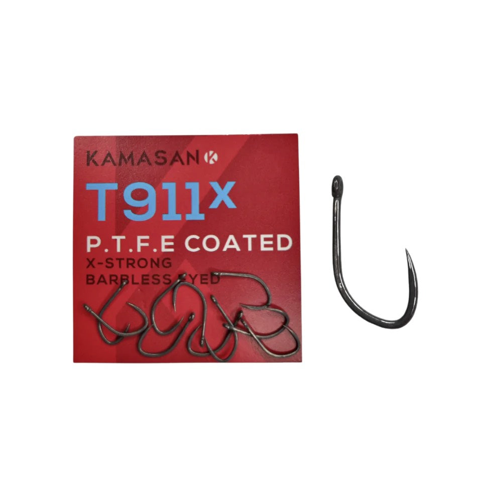 Kamasan T911x P.T.F.E Coated Hooks