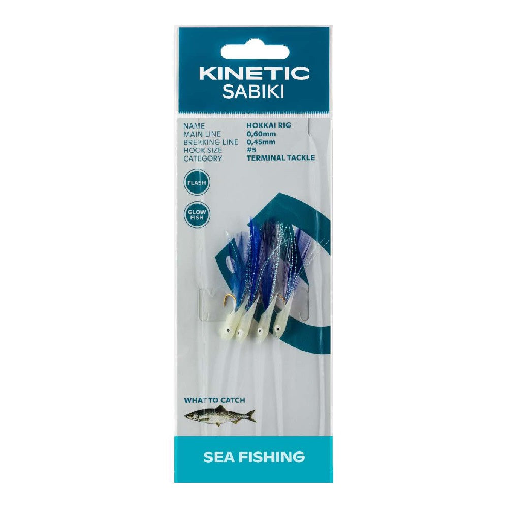 Kinetic Sabiki Hokkai Blue Flash