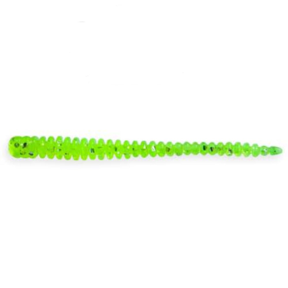 Crazy Fish Cruel Leech 2'' Green Acid