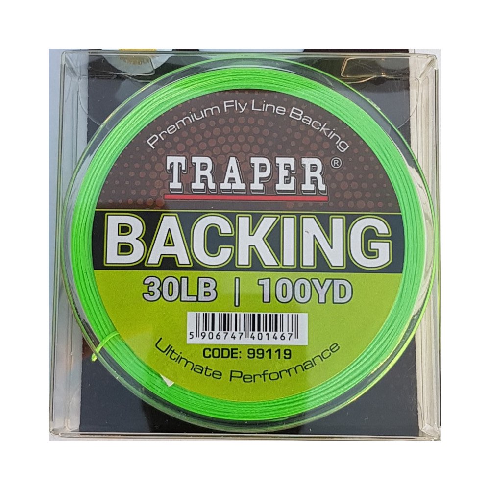 Traper Backing Premium Fly Line Green 100yd