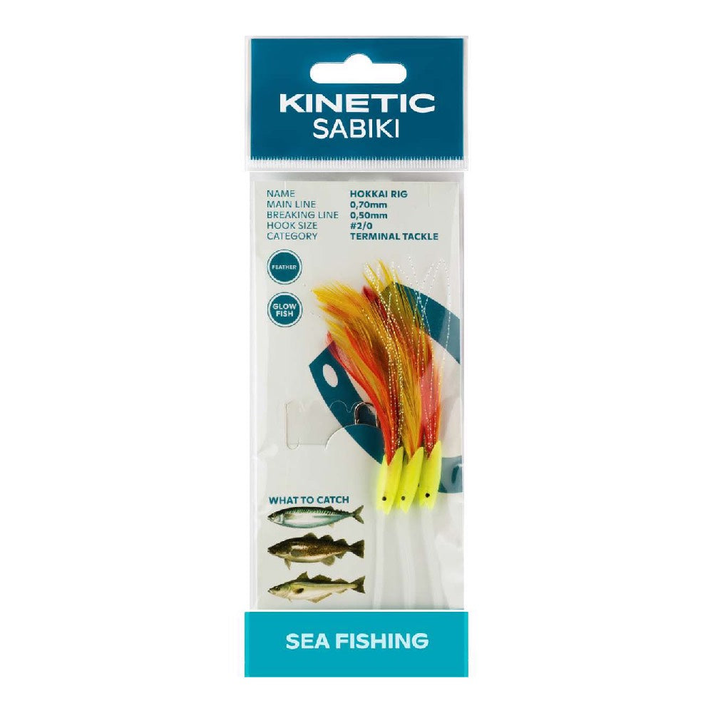 Kinetic Sabiki Hokkai Yellow