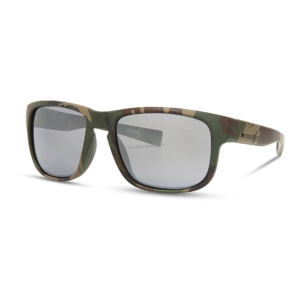 Madison Signal Camo Sunglasses 3 Polarised Lense Pack