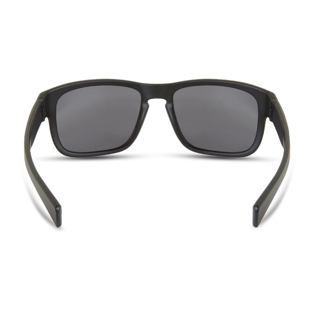 Madison Signal Matt Black Sunglasses Black Mirror Lens