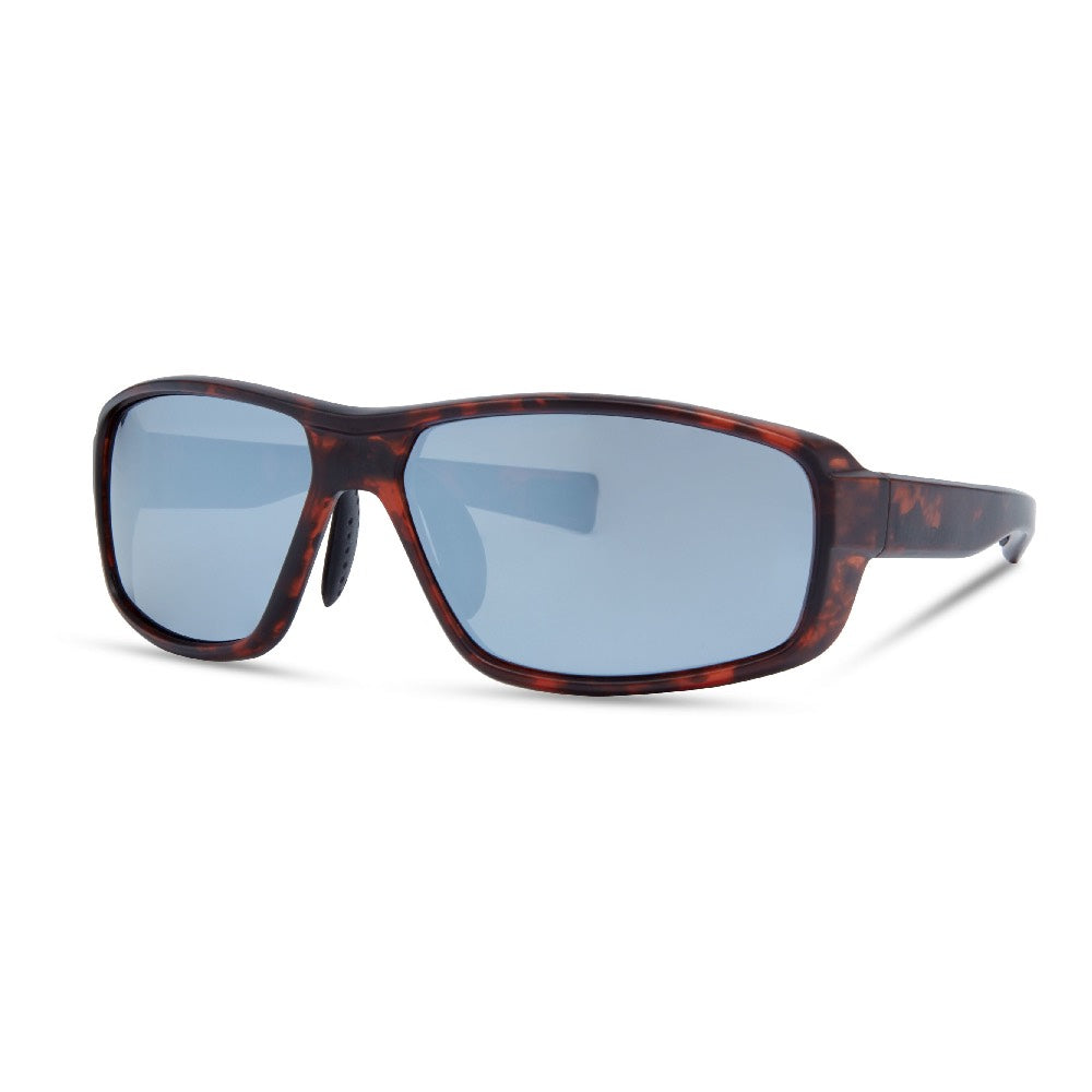 Madison Target Brown Tortoise Shell Sunglasses Silver Mirror Lens