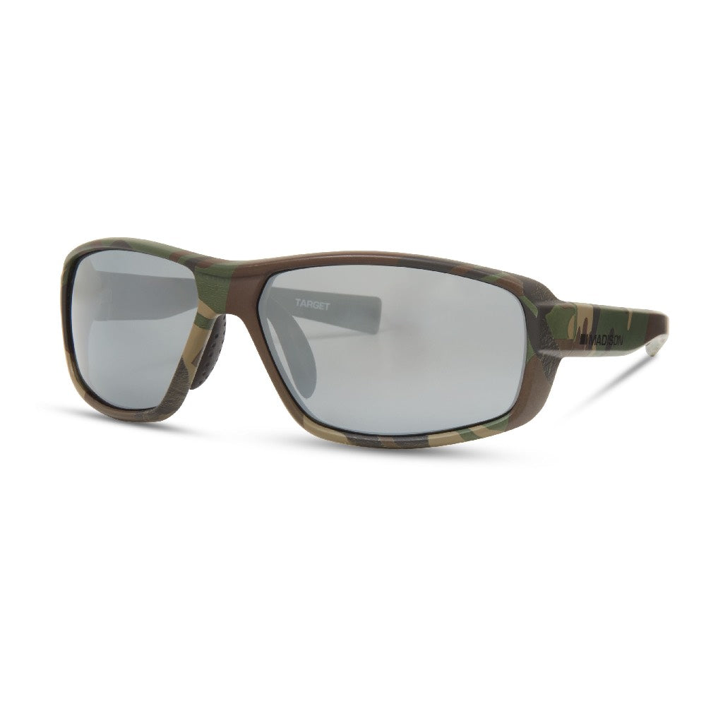 Madison Target Camo Sunglasses 3 Polarised Lens Pack