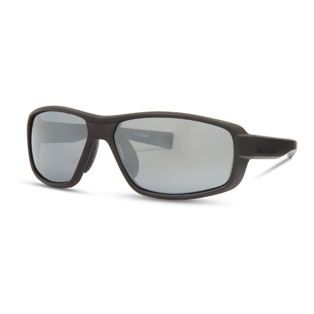 Madison Target Matt Black Sunglasses 3 Polarised Lens Pack
