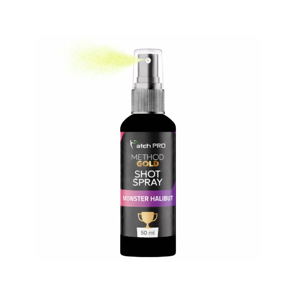 MatchPRO Method Gold Shot Spray Monster Halibut 50ml