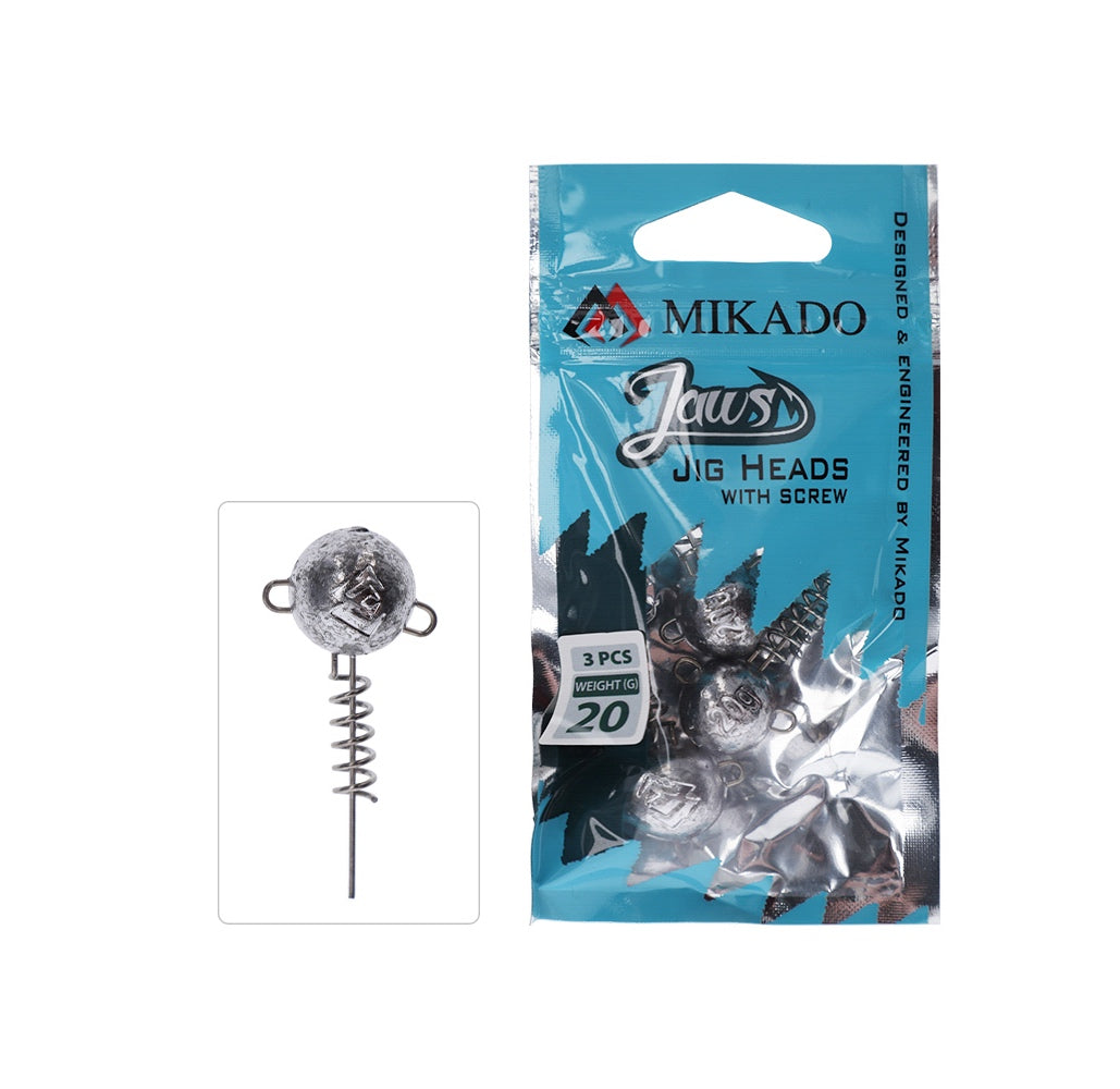 Mikado Jaws Jig Head with Screw