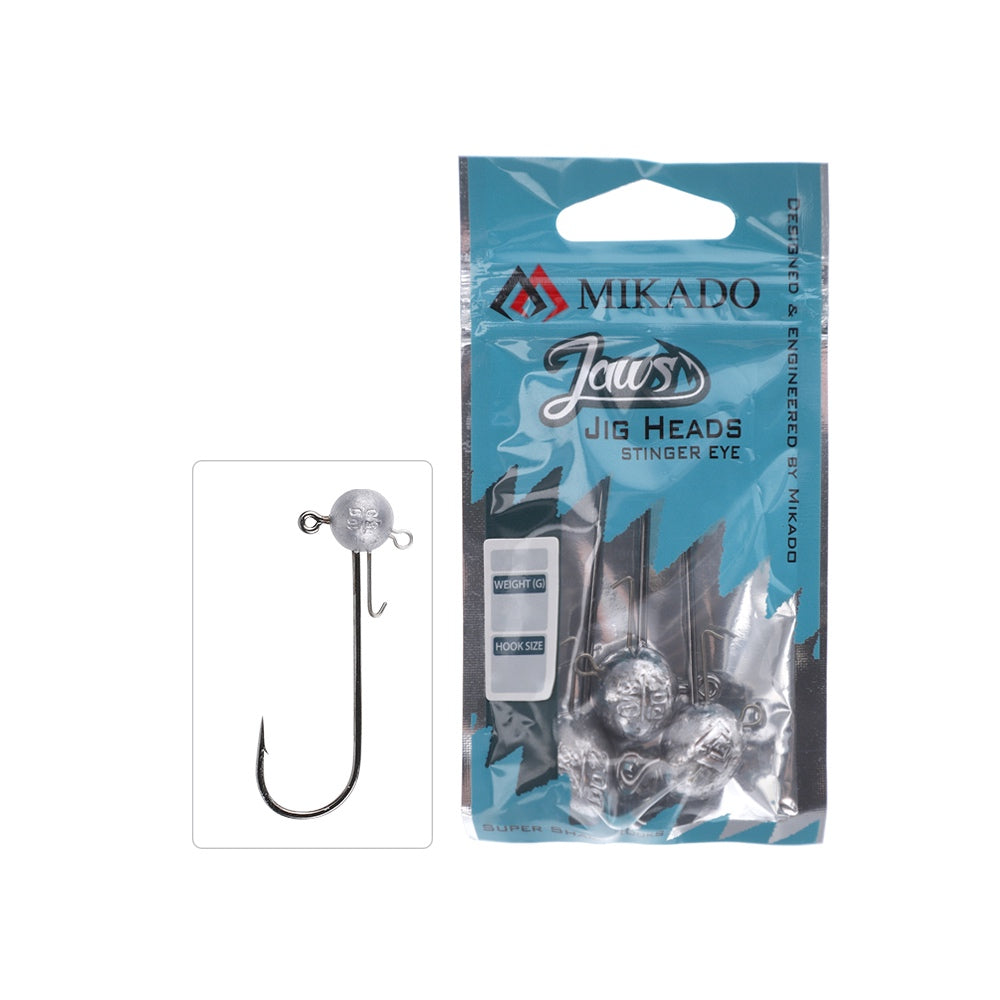 Mikado Jaws Stinger Eye Jig Head 20g