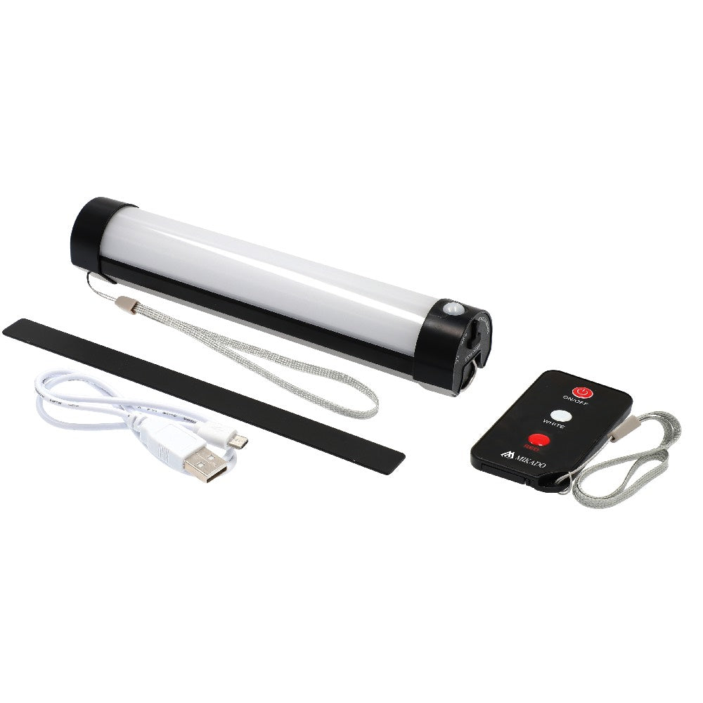 Mikado Lamp - IR Bivvy Light - With Remote Control And USB