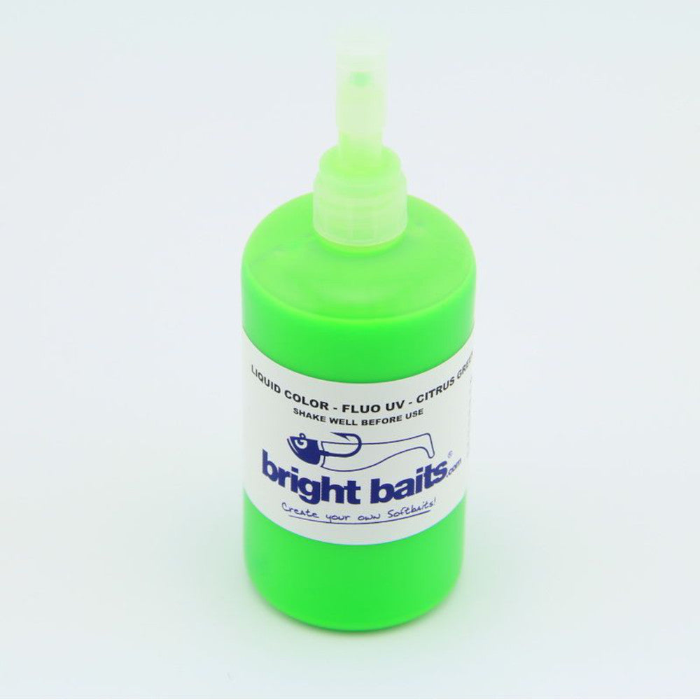Bright Baits Liquid Plastic Colour Fluo UV Citrus Green 35ml
