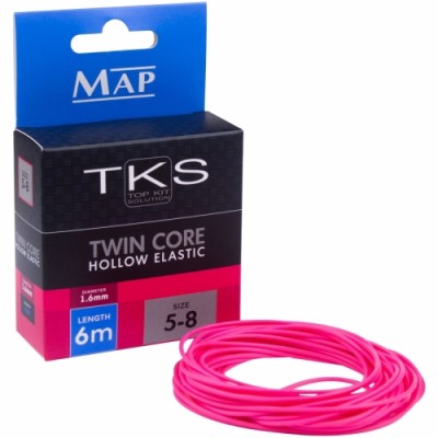 MAP TKS Twin Core Hollow Elastic 6m Pink 5-8/1.6mm