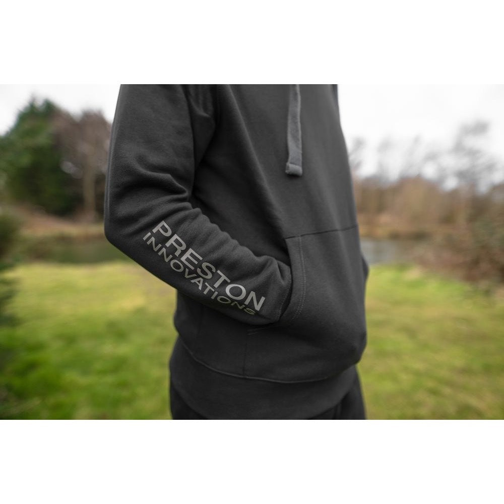 Preston Innovations Limited Edition Charcoal Hoodie detail 4