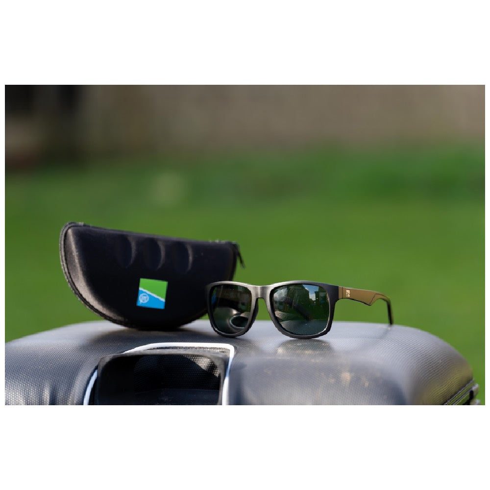 Preston Inception Leisure Sunglasses Green Lens