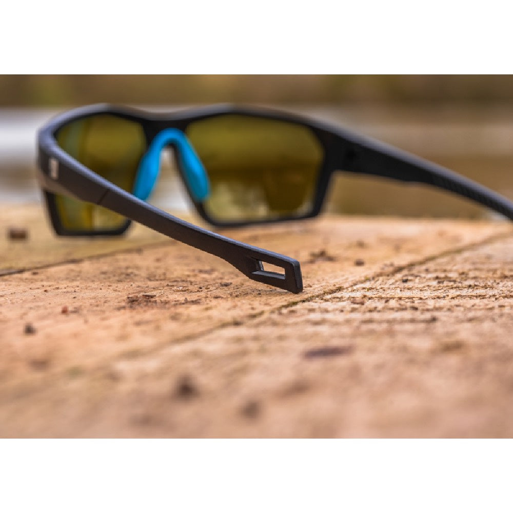 Preston Absolute Wrap Sunglasses Amber Brown