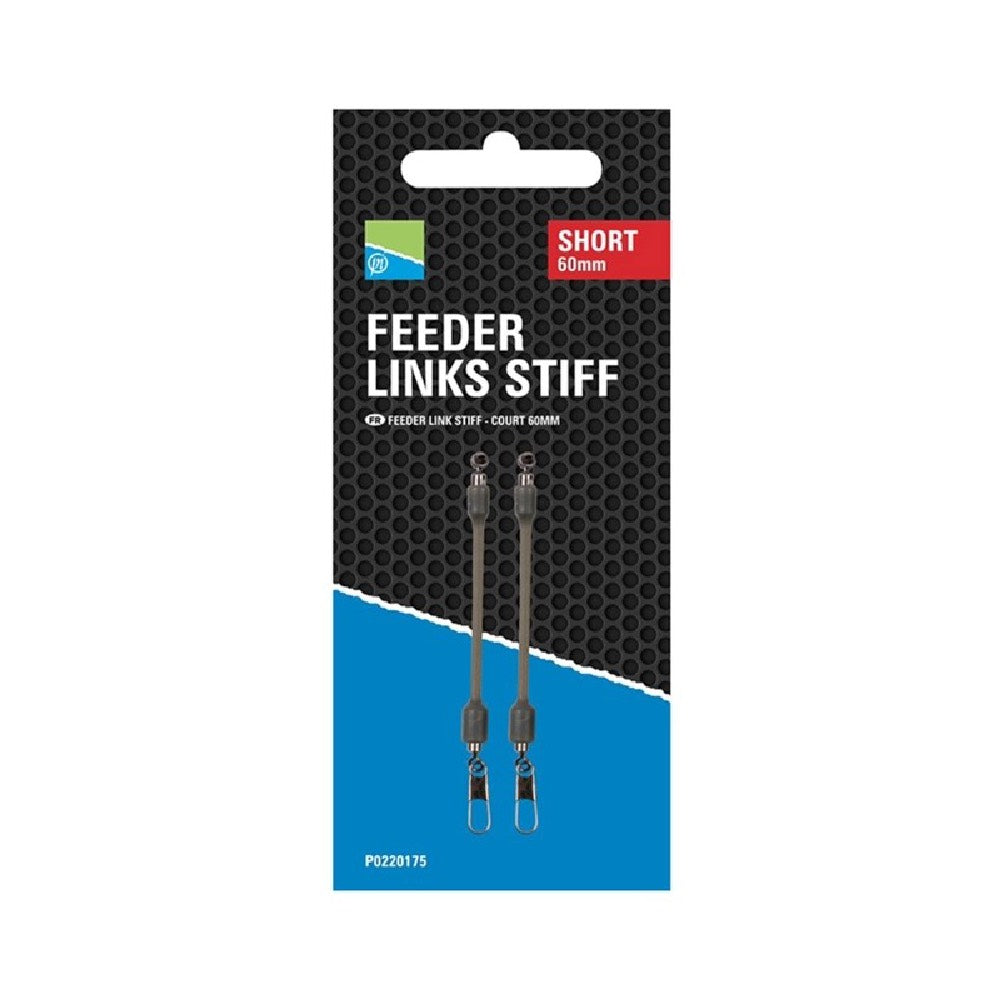 Preston Innovations Feeder Links Stiff Short 60mm
