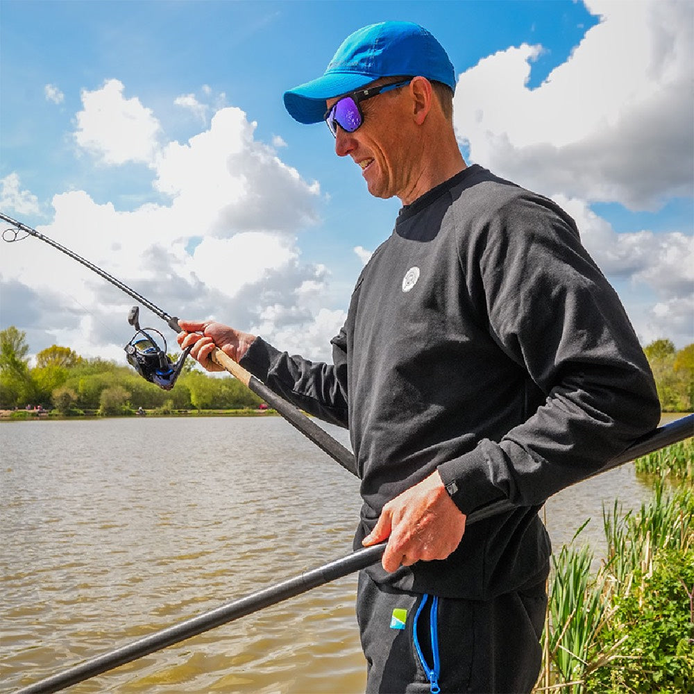 Preston Innovations Black Minimal Sweatshirt