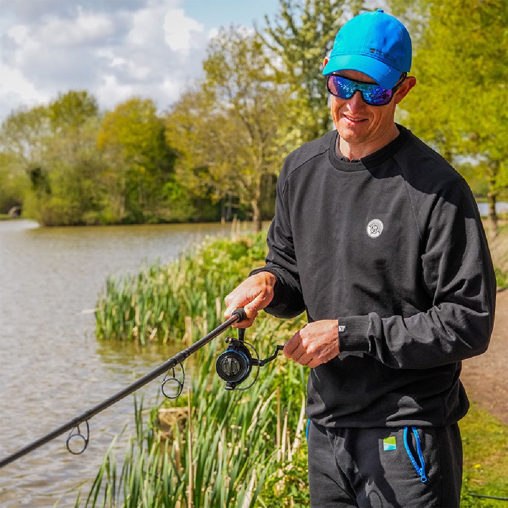 Preston Innovations Black Minimal Sweatshirt