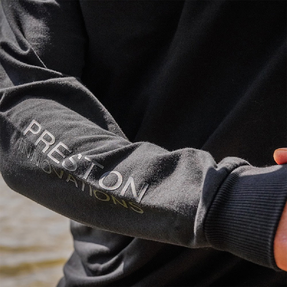 Preston Innovations Black Minimal Sweatshirt