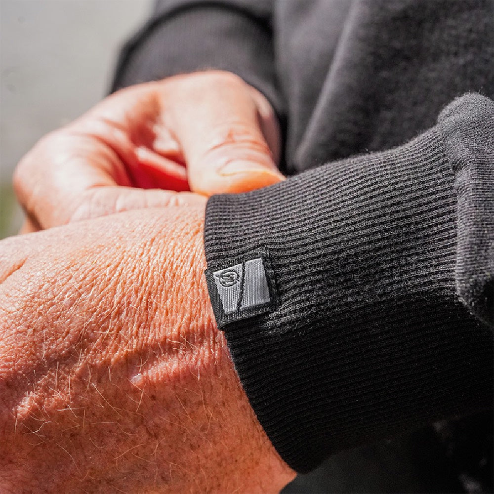 Preston Innovations Black Minimal Sweatshirt