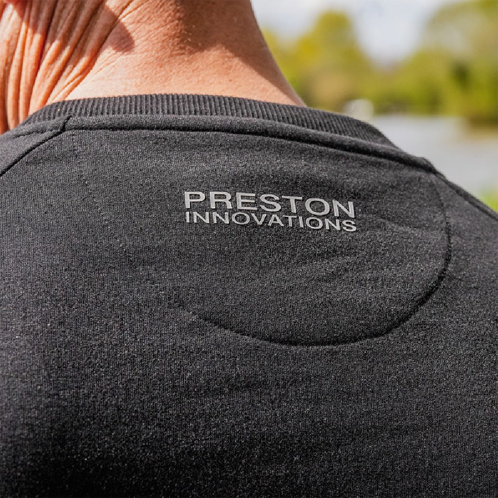 Preston Innovations Black Minimal Sweatshirt