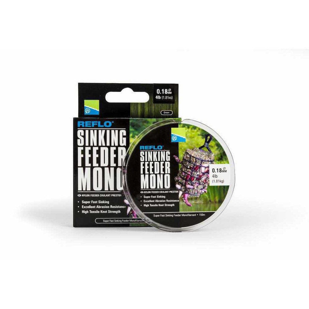 Preston Innovations Reflo Sinking Feeder Mono 150m