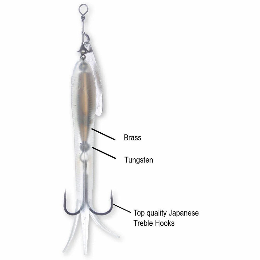 Savage Gear Flying Eel Spinner 3 Silver Doctor Sinking