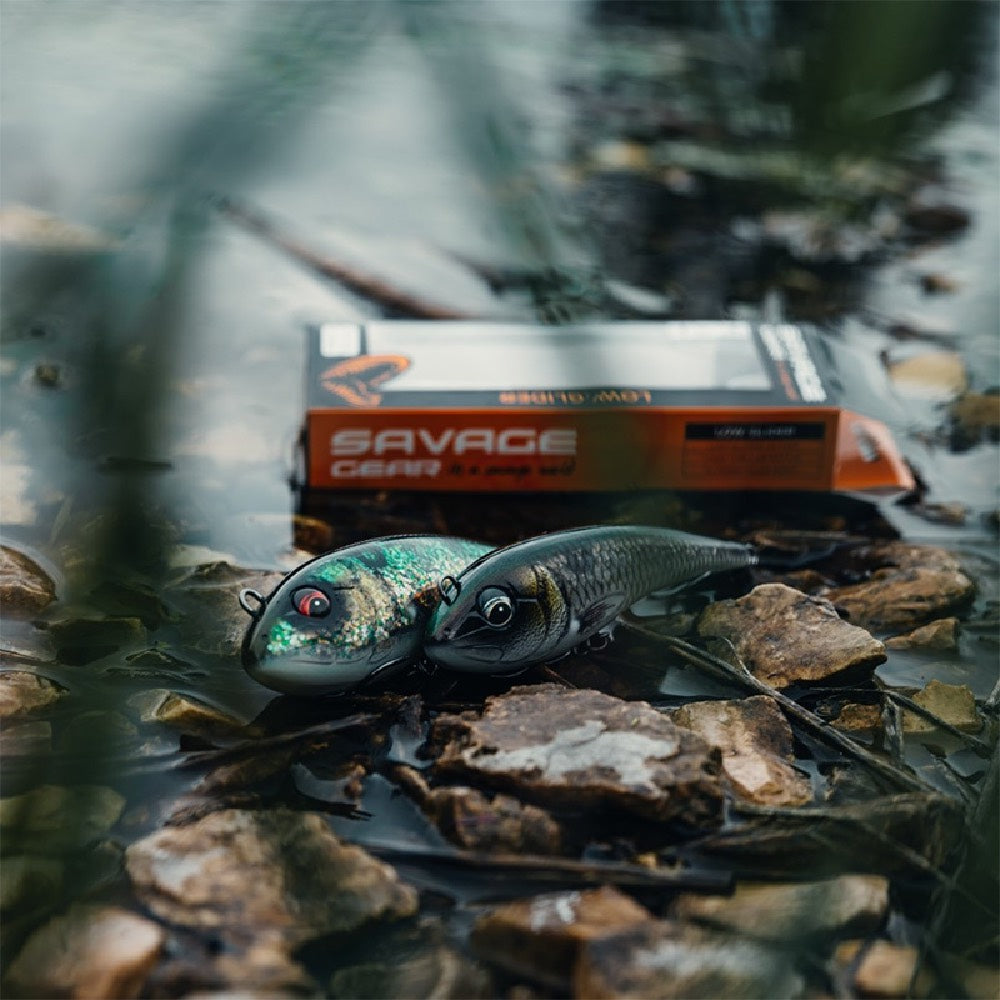 Savage Gear Low Glider Jerk Blck Gold Slow Sinking