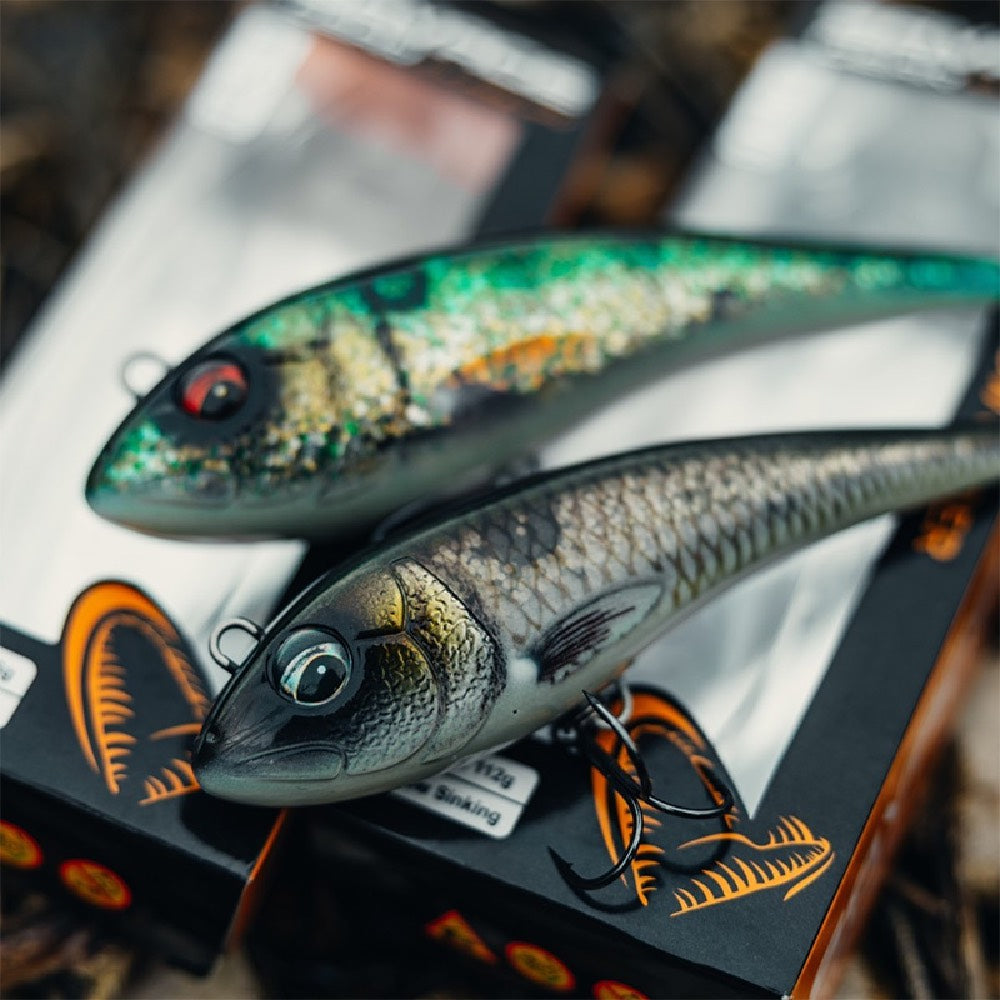 Savage Gear Low Glider Jerk Blck Gold Slow Sinking