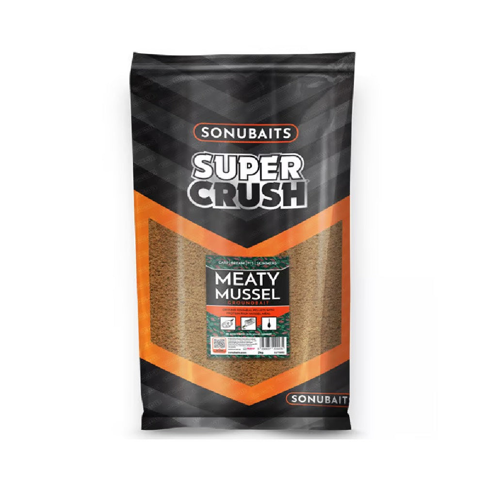 Sonubaits SuperCrush Meaty Mussel Groundbait 2kg