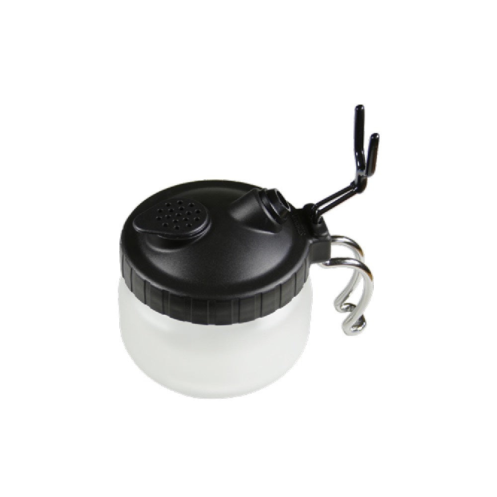 Sparmax Spray Out Cleaning Pot with Airbrush Hanger