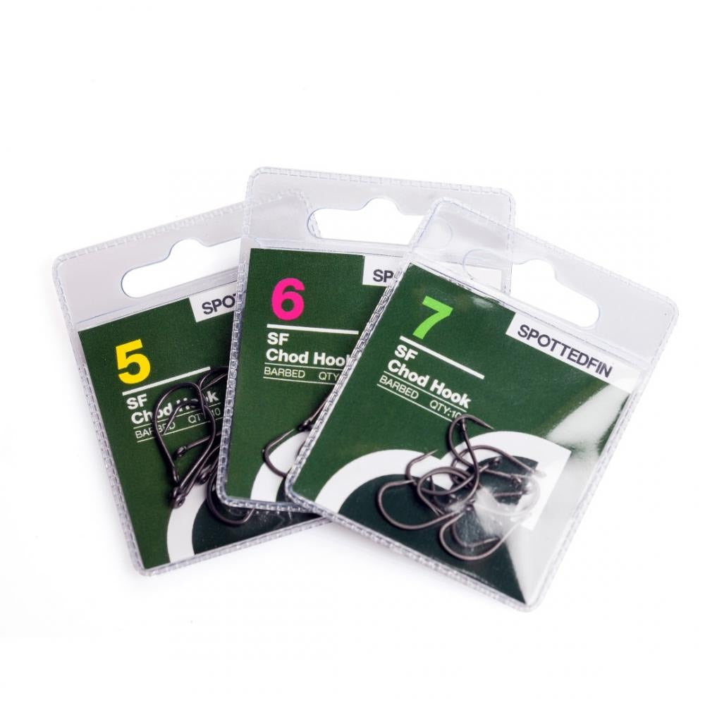 Spottedfin SF Chod Barbed Hooks