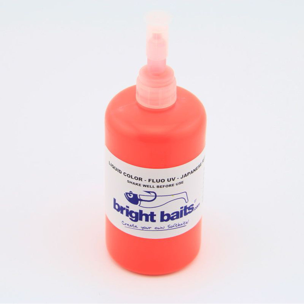 Bright Baits Liquid Plastic Colour Fluo UV Japanese Red 35ml