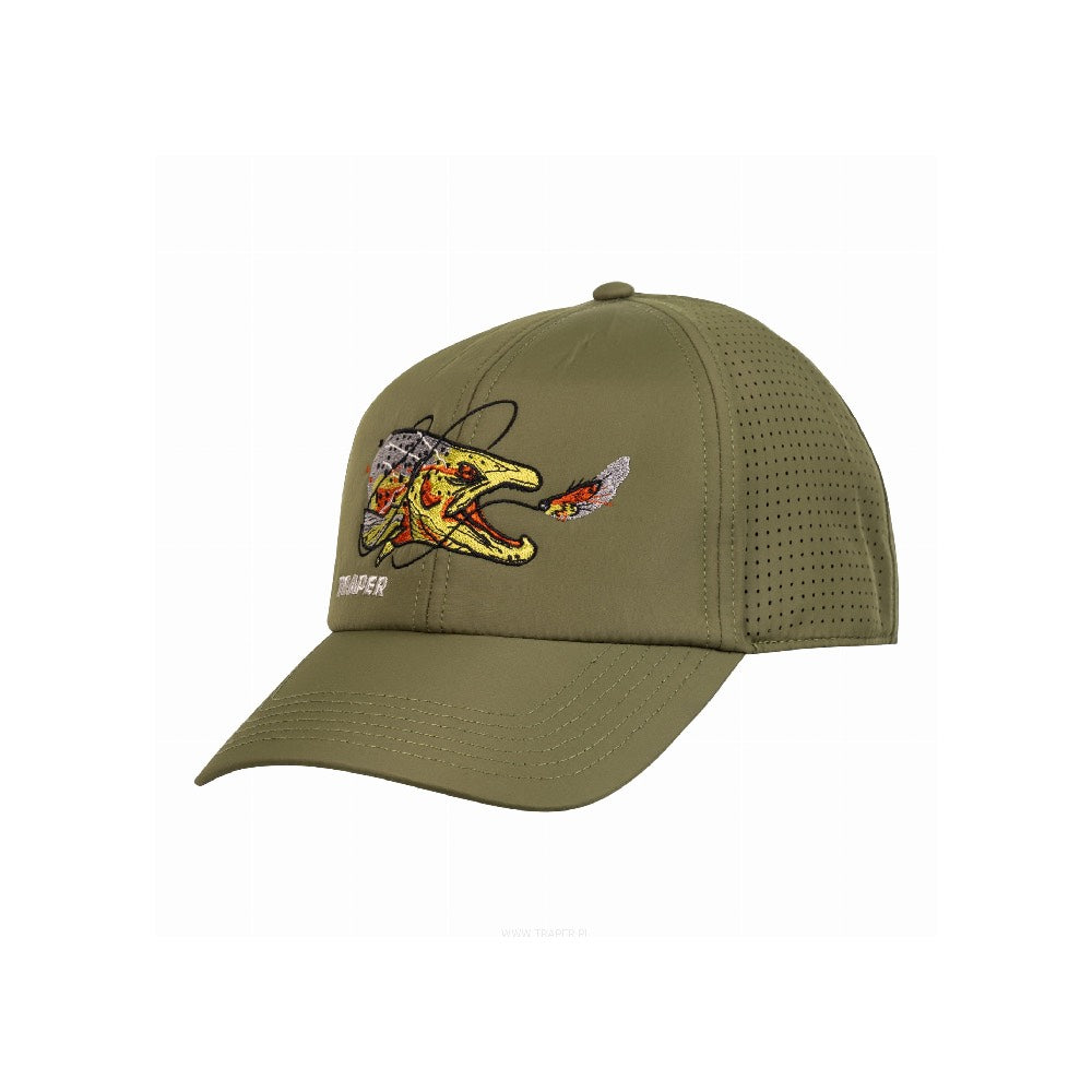 Traper Active Cap Trout Olive