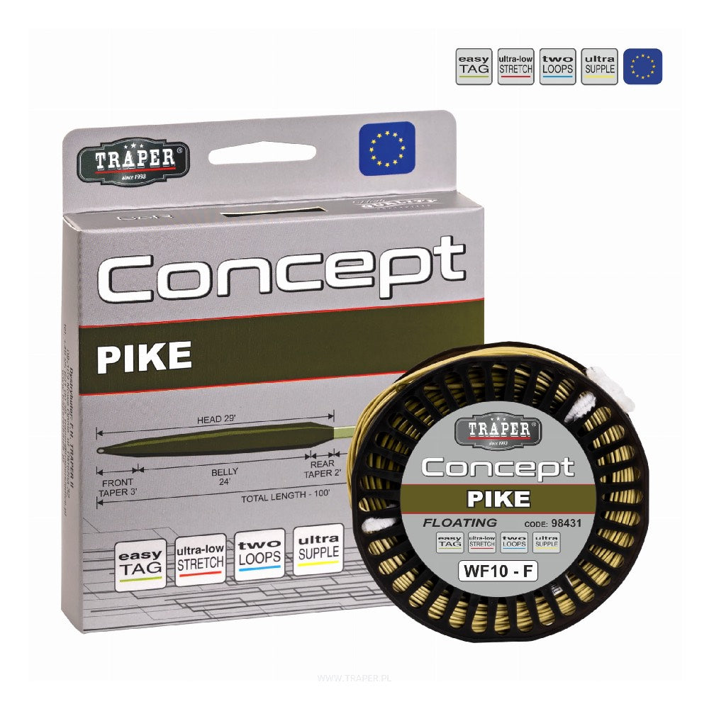 Traper Concept Pike Floating Fly Line