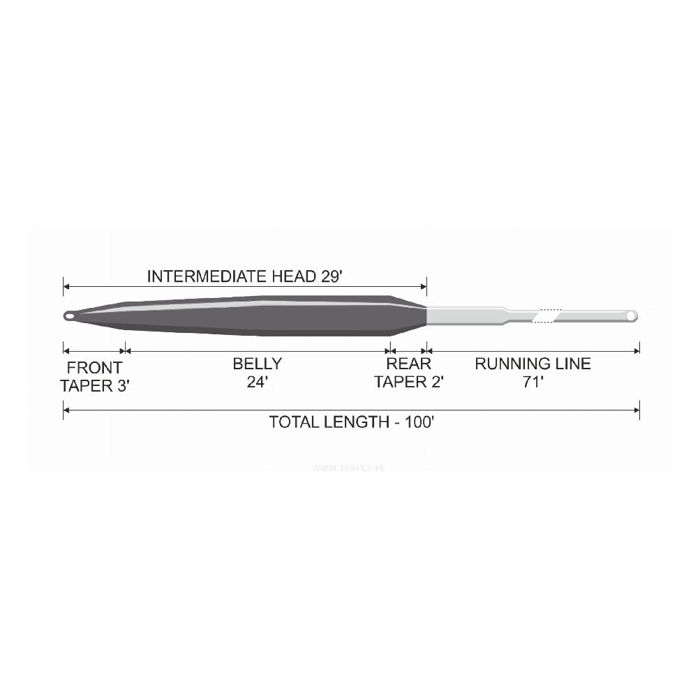 Traper Concept Pike Intermediate Fly Line